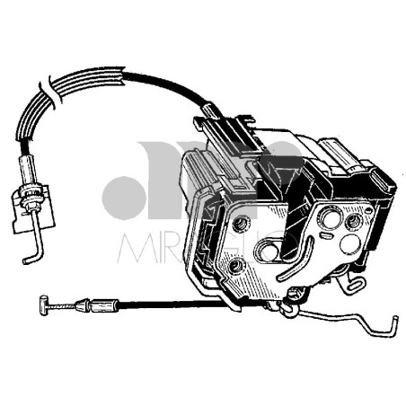SERRATURA ANTERIORE SINISTRO FIAT FIORINOQUBO 225 20082016