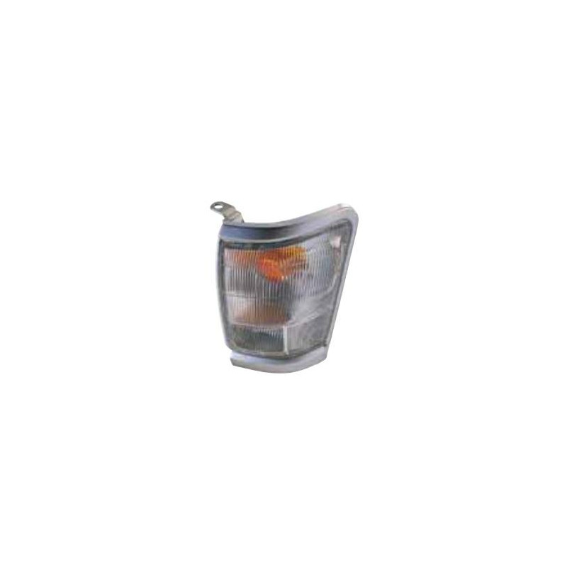 FANALE ANTERIORE DESTRO CON PORTALAMPADA BIANCO CORNICE GRIGIA TOYOTA HI-LUX 2WD LN 145 19982001, TOYOTA HI-LUX 2WD YN 85 19891