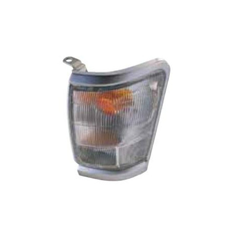 FANALE ANTERIORE DESTRO BIANCO CON PORTALAMPADA CORNICE GRIGIA TOYOTA HI-LUX 2WD LN 145 19982001, TOYOTA HI-LUX 2WD YN 85 19891