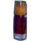 FANALE POSTERIORE DESTRO BIANCOARANCIOROSSO CON PORTALAMPADA MODELLO 40 CM NISSAN PU 2WD-4WD D21 19921997, NISSAN PU DOUBLE CAB