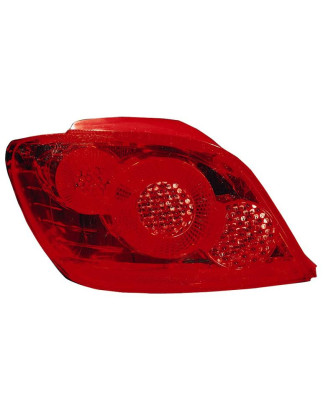 FANALE POSTERIORE SINISTRO SENZA PORTALAMPADA 5 PORTE PEUGEOT 307 3A3C 20052007