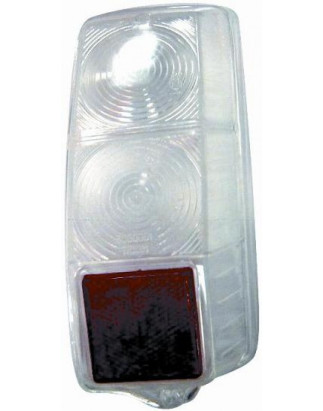 LENTE FANALE POSTERIORE DESTRA BIANCA FIAT 500 F  L  R 19651975