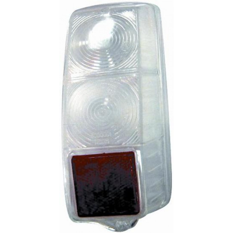 LENTE FANALE POSTERIORE DESTRA BIANCA FIAT 500 F  L  R 19651975