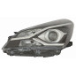 PROIETTORE DESTRO WY21W CON PARABOLA CON LENTICOLARE CON PREDISPOSIZIONE REGOLAZIONE ELETTRICA TOYOTA YARIS III P13 20172020