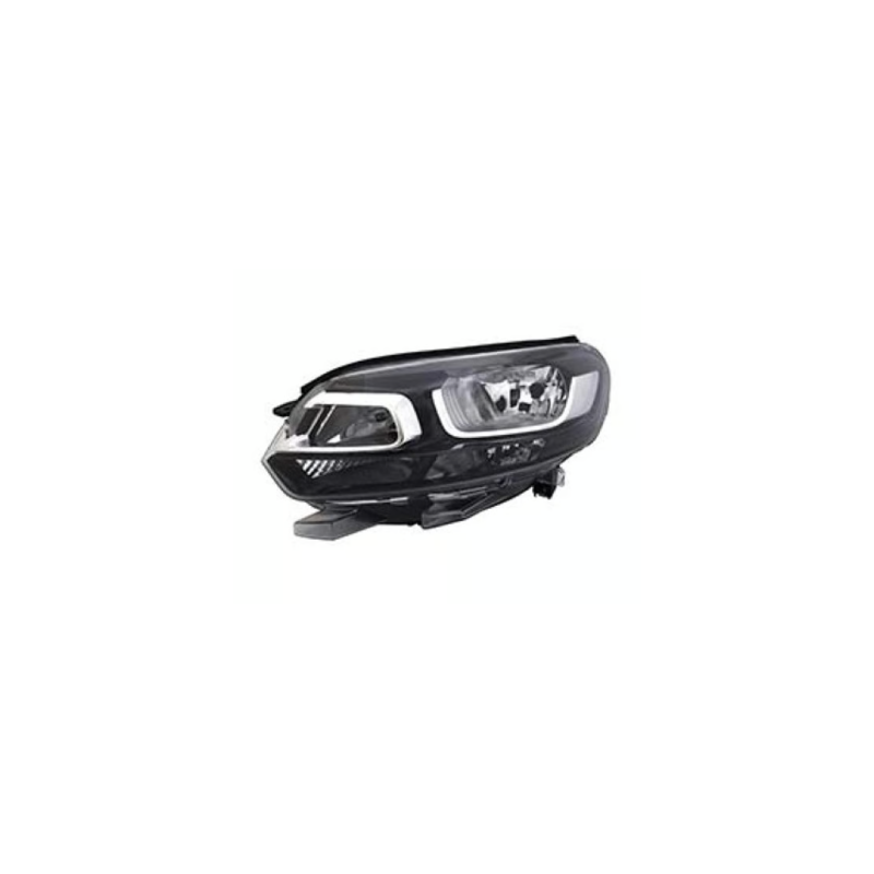 PROIETTORE SINISTRO H1-H7-W5W-W21W-PY21W CON PARABOLA CROMATA CON MOTORE CITROEN JUMPYSPACE TOURER V 2016, OPEL VIVARO X82 2019