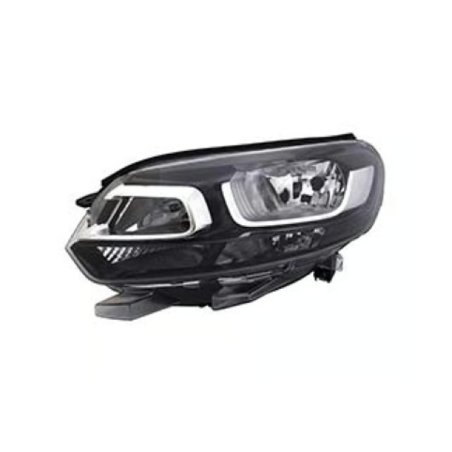 PROIETTORE SINISTRO H1-H7-W5W-W21W-PY21W CON PARABOLA CROMATA CON MOTORE CITROEN JUMPYSPACE TOURER V 2016, OPEL VIVARO X82 2019