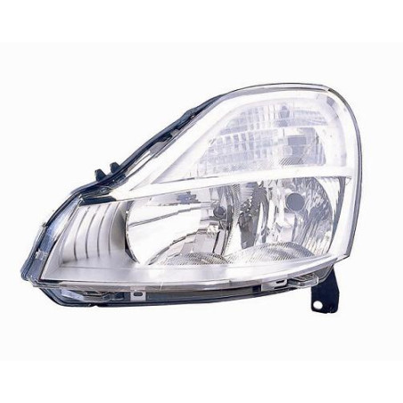 PROIETTORE SINISTRO H7,H1 CON MOTORE CON PREDISPOSIZIONE REGOLAZIONE ELETTRICA RENAULT MODUS FJP0 20082013