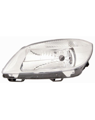 PROIETTORE SINISTRO H4 CON MOTORE SKODA FABIA 542545 20102014, SKODA ROOMSTER 5J7 20102015