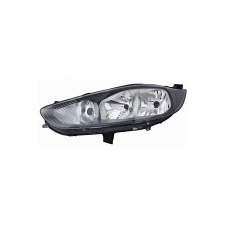 PROIETTORE SINISTRO H7,H15 CON PARABOLA NERA CON MOTORE FORD FIESTA JD 20132017