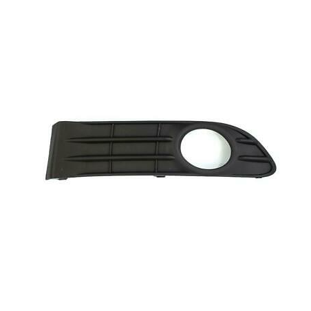 GRIGLIA PARAURTI ANTERIORE SINISTRA NERA CON FENDINEBBIA VOLVO S40 544 20042007, VOLVO S40 544 2007201  VOLVO V50 545 20042007,