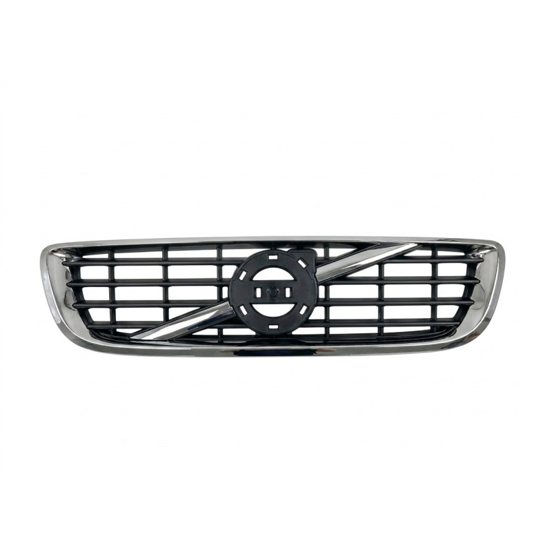GRIGLIA PARAURTI ANTERIORE NERA CON MODANATURA CROMATA VOLVO S40 544 2007201  VOLVO V50 545 20072012