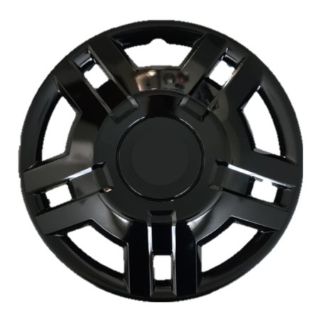 COPRICERCHIO 15 NERO SENZA LOGO COMPATIBILE CON CITROEN JUMPER III 20062014