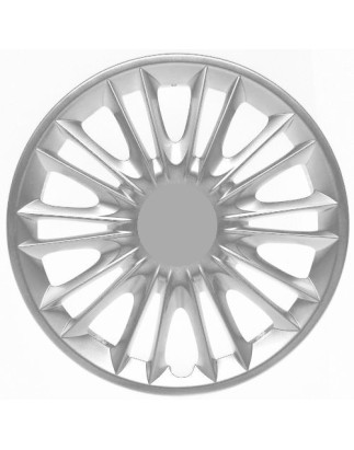 COPRICERCHIO 15 CROMATO SENZA LOGO COMPATIBILE CON LANCIA Y 843 20032011 VERS 2007