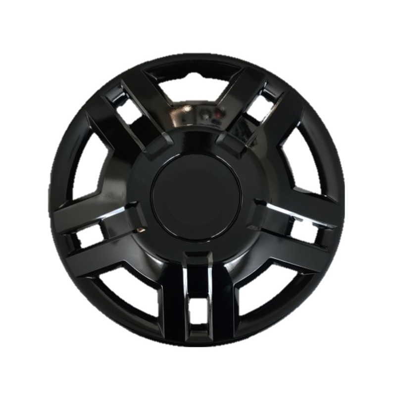 COPRICERCHIO 15 NERO LOGO BLU SENZA LOGO