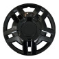 COPRICERCHIO 15 NERO LOGO BLU SENZA LOGO