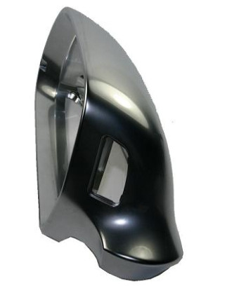 CALOTTA DESTRA CROMATA CON FORO LANE ASSIST IN ALLUMINIO AUDI A4 8KH8K28K5 20072011, AUDI A5 8T38F78TA 20072011, AUDI A6 4FH4F2