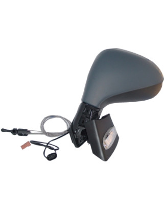 RETROVISORE MECCANICO DESTRO CON PRIMER VETRO CONVESSO CON FANALINO INTEGRATO CON SONDA PEUGEOT 207 WDWAWC 20062014