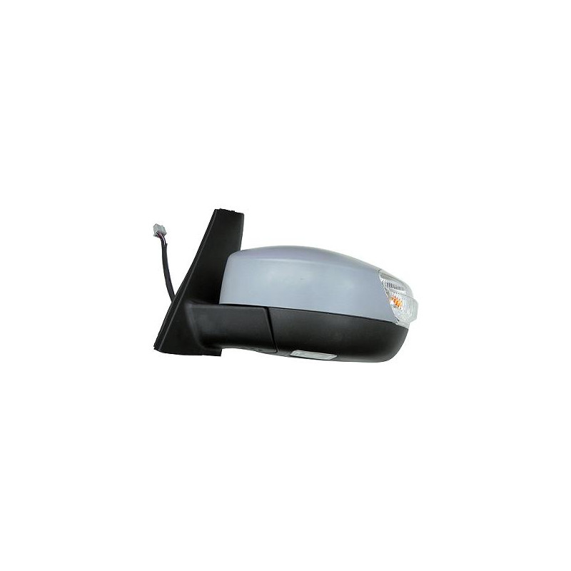 RETROVISORE ELETTRICO SINISTRO 10 PIN CON PRIMER TERMICO ASFERICO RICHIUDIBILE ELETTRICAMENTE CON FANALINO INTEGRATO CON LUCE D
