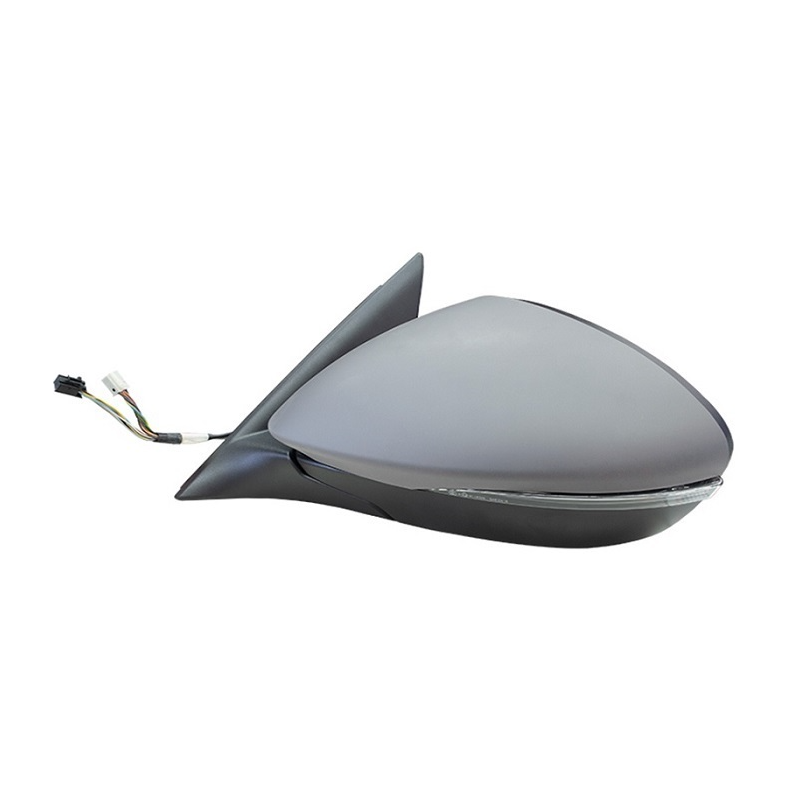 RETROVISORE ELETTRICO DESTRO 8+10 PIN CON PRIMER TERMICO VETRO CONVESSO RICHIUDIBILE ELETTRICAMENTE CON FANALINO INTEGRATO CON 