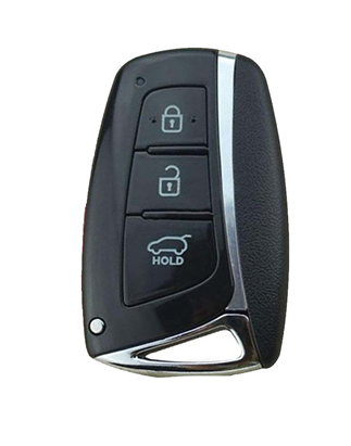 GUSCIO CHIAVE NERO 3 TASTI: TASTO APERTURA TASTO CHIUSURA TASTO PORTELLONE LAMA HYUNDAI SANTA FE DMDMA 20122016, HYUNDAI TUCSON