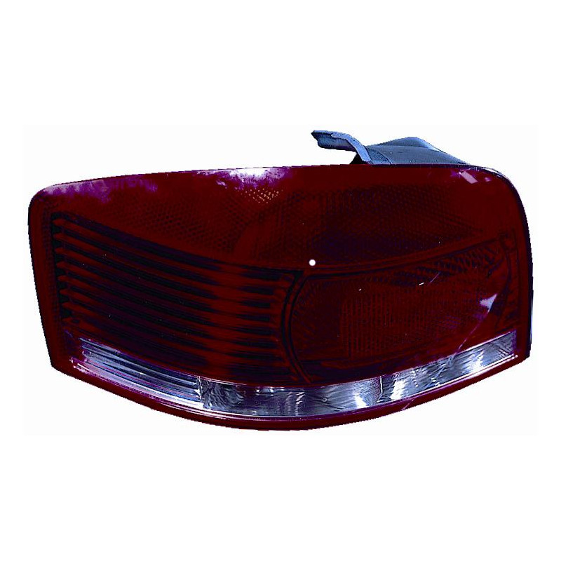 FANALE POSTERIORE SINISTRO SENZA PORTALAMPADA 3 PORTE AUDI A3 8P18PA 20032008 VERS 092003