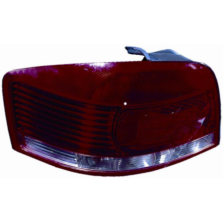 FANALE POSTERIORE SINISTRO SENZA PORTALAMPADA 3 PORTE AUDI A3 8P18PA 20032008 VERS 092003