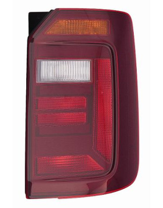 FANALE POSTERIORE DESTRO SENZA PORTALAMPADA 1 PORTE W5W,P21W FONDO SCURO VOLKSWAGEN CADDY SABSAJ 20152020