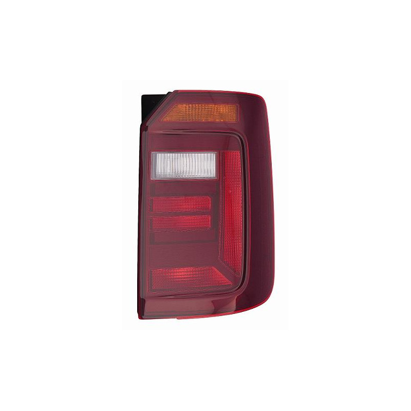 FANALE POSTERIORE DESTRO SENZA PORTALAMPADA 1 PORTE W5W,P21W FONDO SCURO VOLKSWAGEN CADDY SABSAJ 20152020