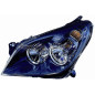 PROIETTORE SINISTRO H7,H1 TÜV CON PARABOLA NERA OPEL ASTRA H A04 20042010 VERS 2007