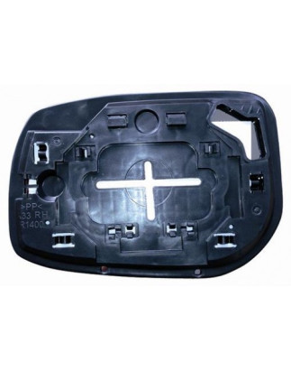 VETRO CON PIASTRA DESTRO CONVESSO CON ATTACCO RETTANGOLARE TOYOTA AVENSIS T25 20032008, TOYOTA YARIS II P9 20052011