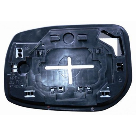 VETRO CON PIASTRA DESTRO CONVESSO CON ATTACCO RETTANGOLARE TOYOTA AVENSIS T25 20032008, TOYOTA YARIS II P9 20052011