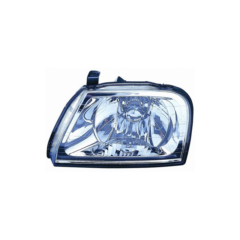 PROIETTORE DESTRO H4 CON PREDISPOSIZIONE REGOLAZIONE ELETTRICA MITSUBISHI PU L200 K7TK6TK5T 20022006, MITSUBISHI PU L200 K7TK6T