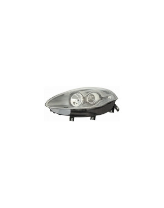 PROIETTORE SINISTRO 2H1 CON PARABOLA GRIGIO SCURO CON INDICATORE DI DIREZIONE BIANCO FIAT BRAVO 198 20072014 VERS 2010