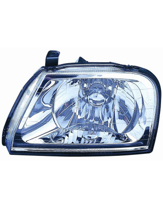 PROIETTORE SINISTRO H4 CON PREDISPOSIZIONE REGOLAZIONE ELETTRICA MITSUBISHI PU L200 K7TK6TK5T 20022006, MITSUBISHI PU L200 K7TK