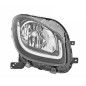 PROIETTORE SINISTRO LED 6 PIN MODELLO HIGH LINE CON PARABOLA NERA CON LUCE DIURNA A LED CON CENTRALINA SMART FORTWO 453 2014