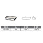 TERMINALE IN ACCIAO INOX ID 146X74 300X148X76 C/TF