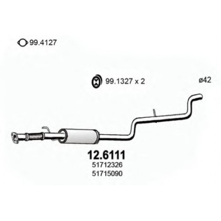 S C DOBLO 16 16V BIPOWER BZMETANO 2003