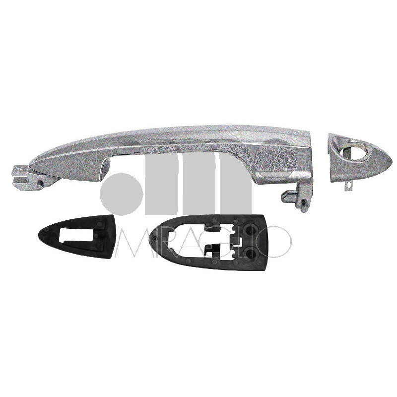 MANIGLIA ESTERNA SATINATA ANTERIORE SINISTRO ALFA ROMEO GIULIETTA 940 20102020, ALFA ROMEO MITO 955 20082018, LANCIA Y 312 2011