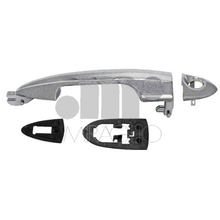 MANIGLIA ESTERNA SATINATA ANTERIORE SINISTRO ALFA ROMEO GIULIETTA 940 20102020, ALFA ROMEO MITO 955 20082018, LANCIA Y 312 2011