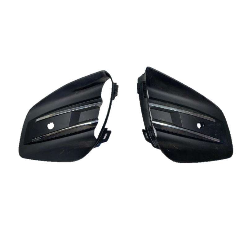 KIT GRIGLIE PARAURTI ANTERIORE DESTRASINISTRA NERE CSENSORE CON MODANATURA CROMATA RENAULT CLIO V B7 20192023