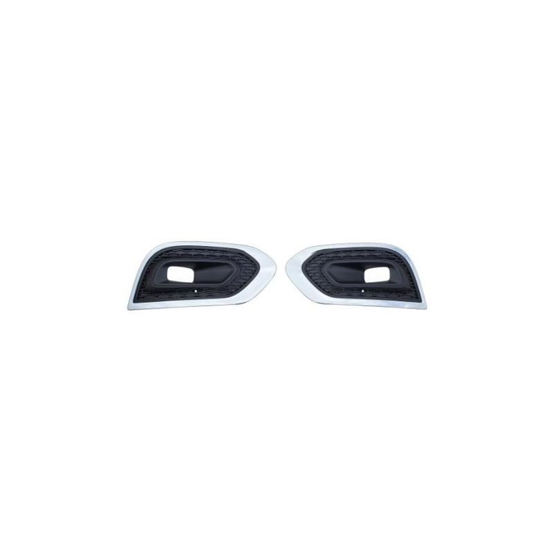 KIT GRIGLIE FENDINEBBIA DESTRASINISTRA CON SEDE FENDINEBBIA CON MODANATURA CROMATA RENAULT KADJAR HAHL 20152019 VERS 2018, RENA