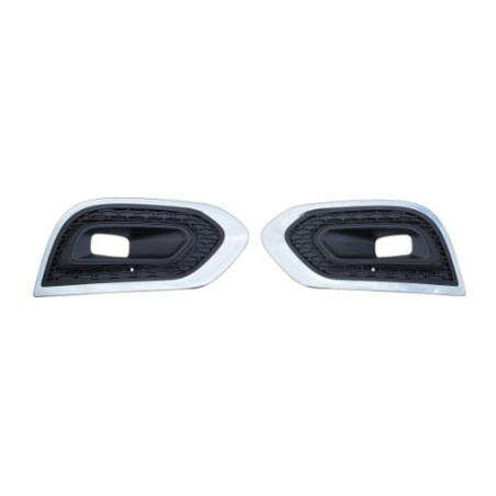 KIT GRIGLIE FENDINEBBIA DESTRASINISTRA CON SEDE FENDINEBBIA CON MODANATURA CROMATA RENAULT KADJAR HAHL 20152019 VERS 2018, RENA