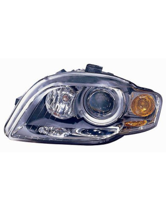 PROIETTORE DESTRO XENON CON MOTORE CON FANALE ARANCIO AUDI A4 8E28E5 20042007