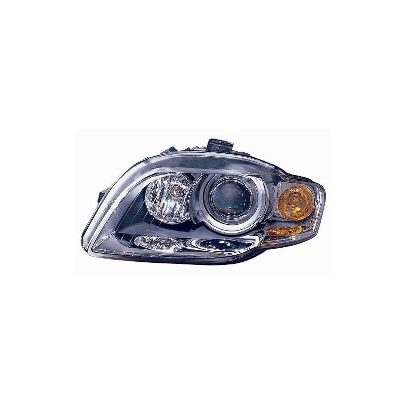 PROIETTORE DESTRO XENON CON MOTORE CON FANALE ARANCIO AUDI A4 8E28E5 20042007