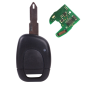 GUSCIO CHIAVE COMPLETO CON CHIP 46 ELECTRONIC BOARD TIPO FREQUENZA: 433MHZ RENAULT CLIO I B C575 357 19901994, RENAULT CLIO I B