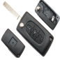 GUSCIO CHIAVE 3 TASTI: ALLOGGIO BATTERIA TASTO APERTURA TASTO CHIUSURA TASTO PORTELLONE LAMA SIP22 CITROEN C3 FCFN 20022010, CI