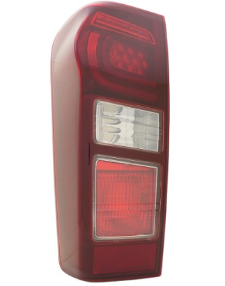 FANALE POSTERIORE SINISTRO SENZA PORTALAMPADA LED FONDO SCURO CON RETRONEBBIA ISUZU PU D-MAX TFRTFS 20162020