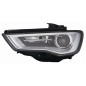 PROIETTORE DESTRO 5 PORTE LED XENON CON PARABOLA NERA CON MOTORE CON LUCE DIURNA LED AUDI A3 3DSPORTBACK 8V18VK8VA8VF 20122016,