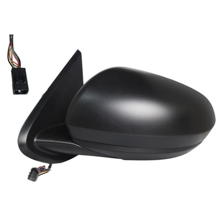 RETROVISORE ELETTRICO SINISTRO NERO 5 PIN TERMICO VETRO CONVESSO DACIA DUSTER II HM 2017202  DACIA DUSTER II HM 20222024