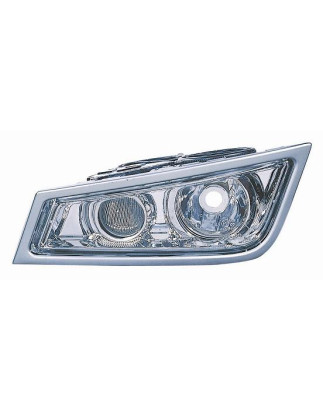 FENDINEBBIA DESTRO H3,H3 CON PARABOLA CROMATA CON FUNZIONE ABBAGLIANTE VOLVO TRUCK FH16 20082013